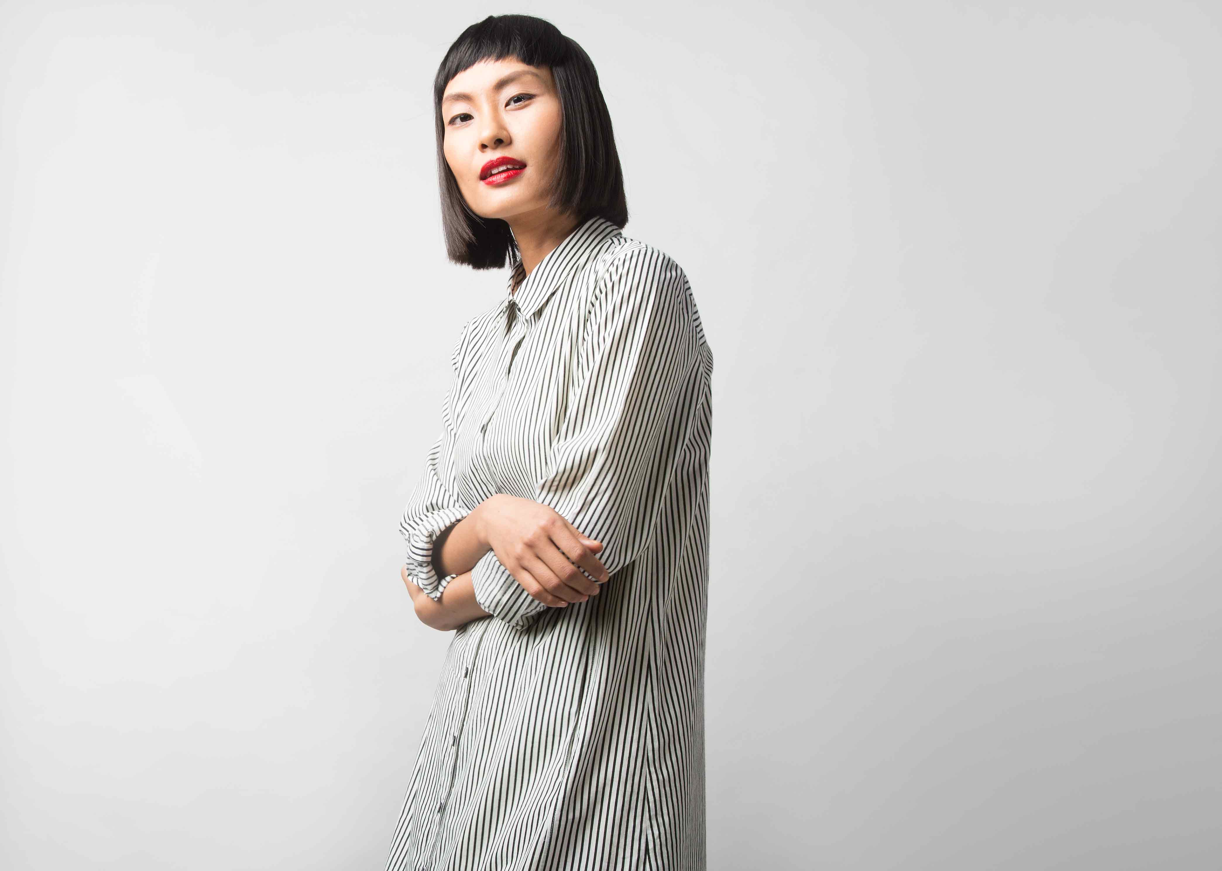 Pristine Small Stripe Dress