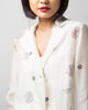 Flutter Jacket - Ivory & Black