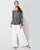 Cinched Top - Charcoal