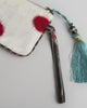 Ikat Pouch - Indigo & Aqua