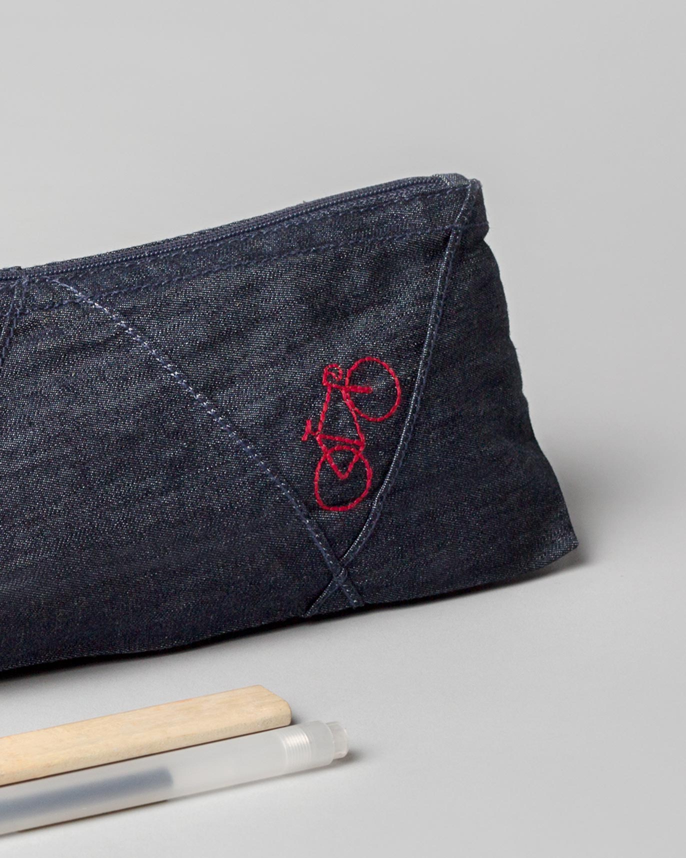 Kesho Denim Pouch
