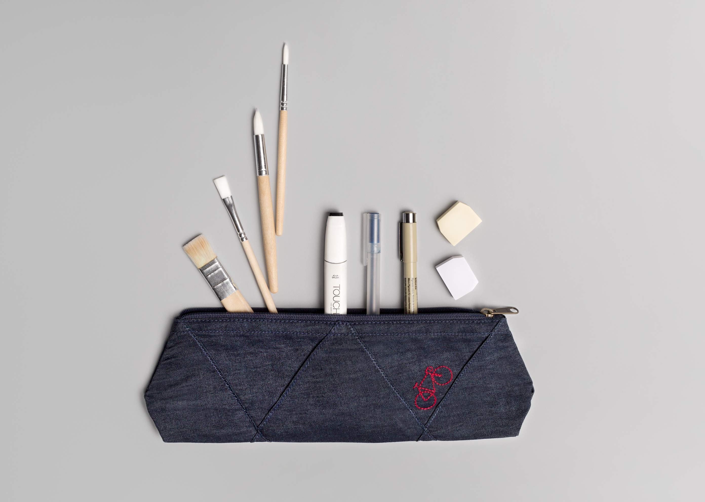 Kesho Denim Pouch