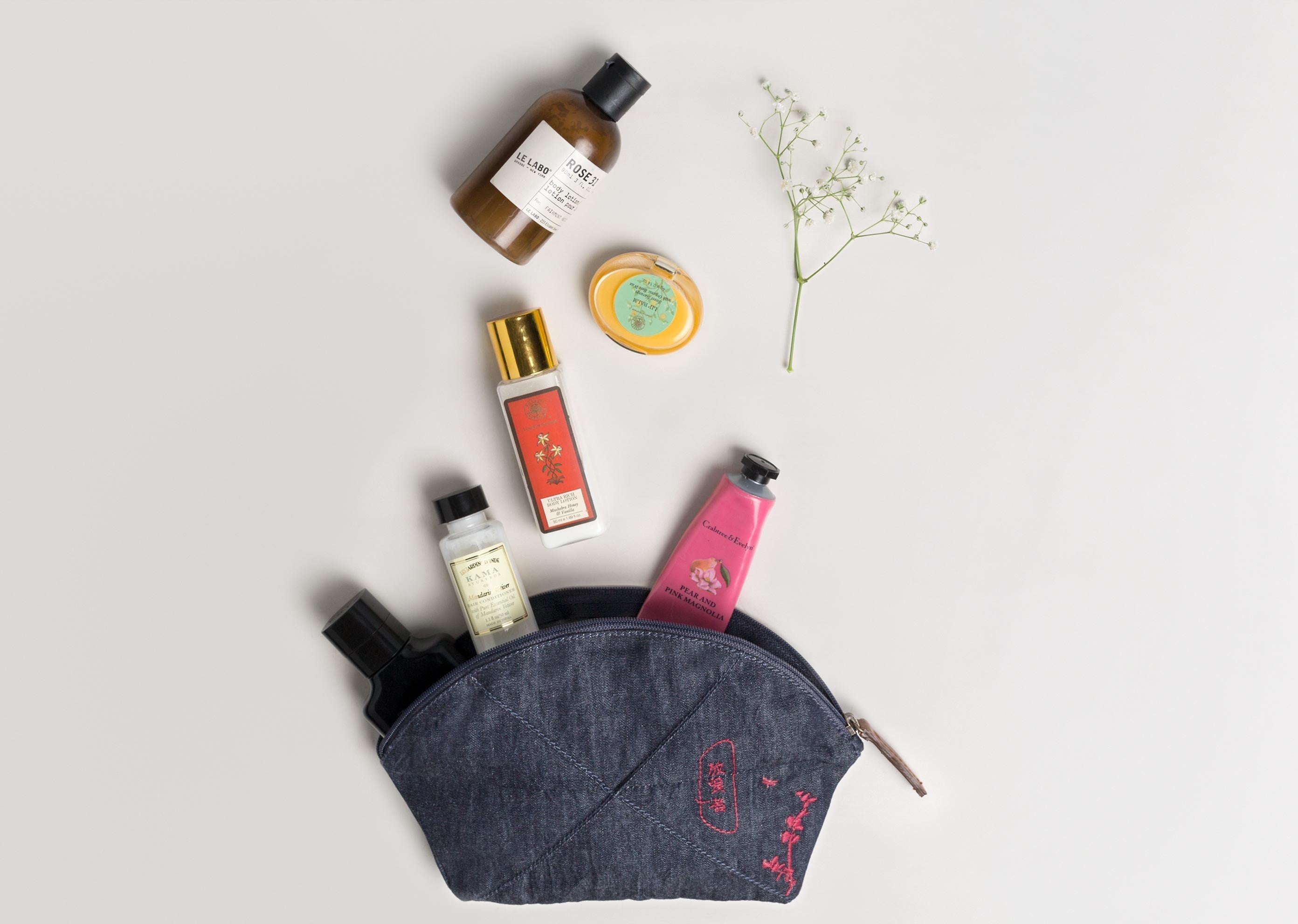 Kumo Denim Pouch