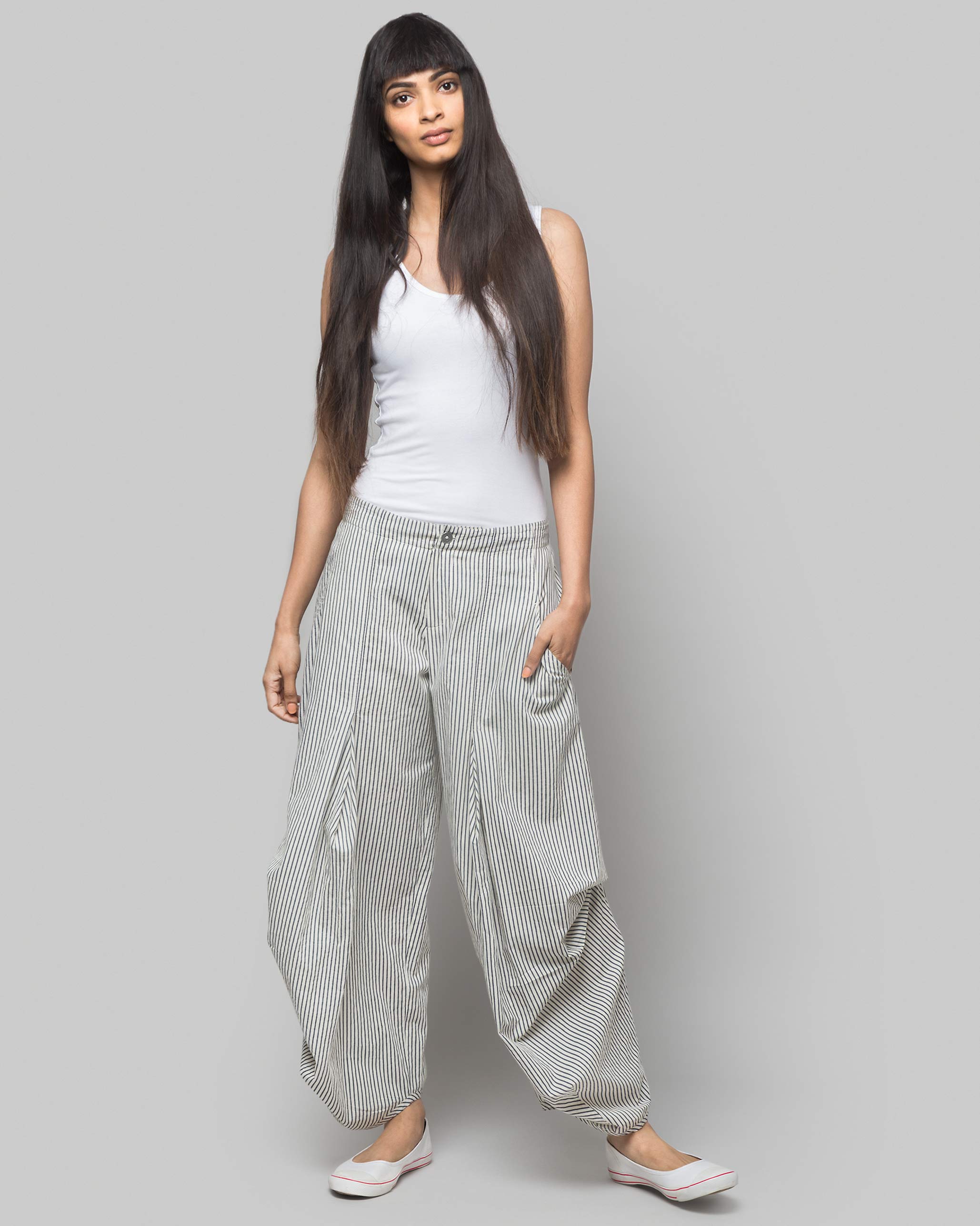 Mayu Stripe Trousers