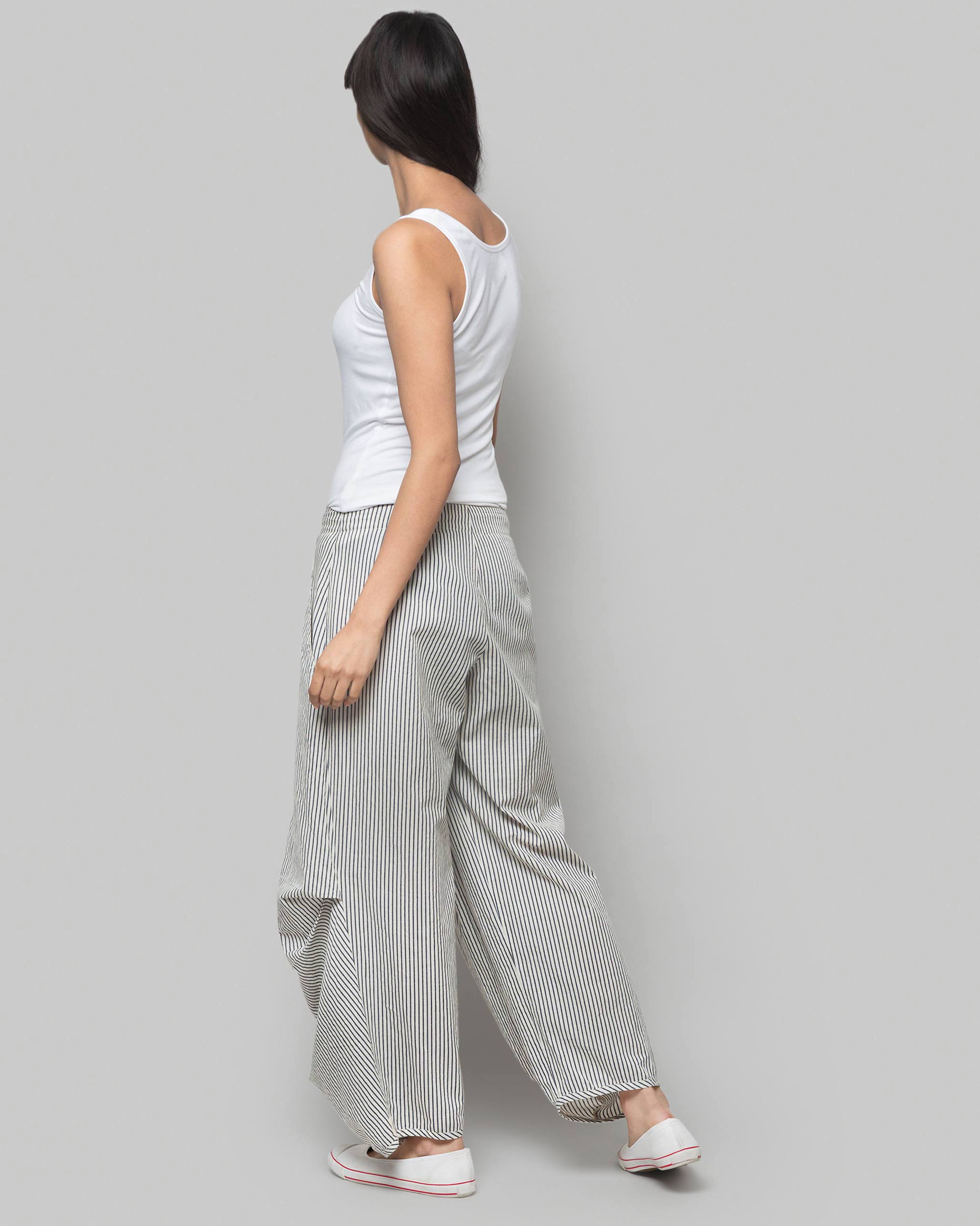 Mayu Stripe Trousers