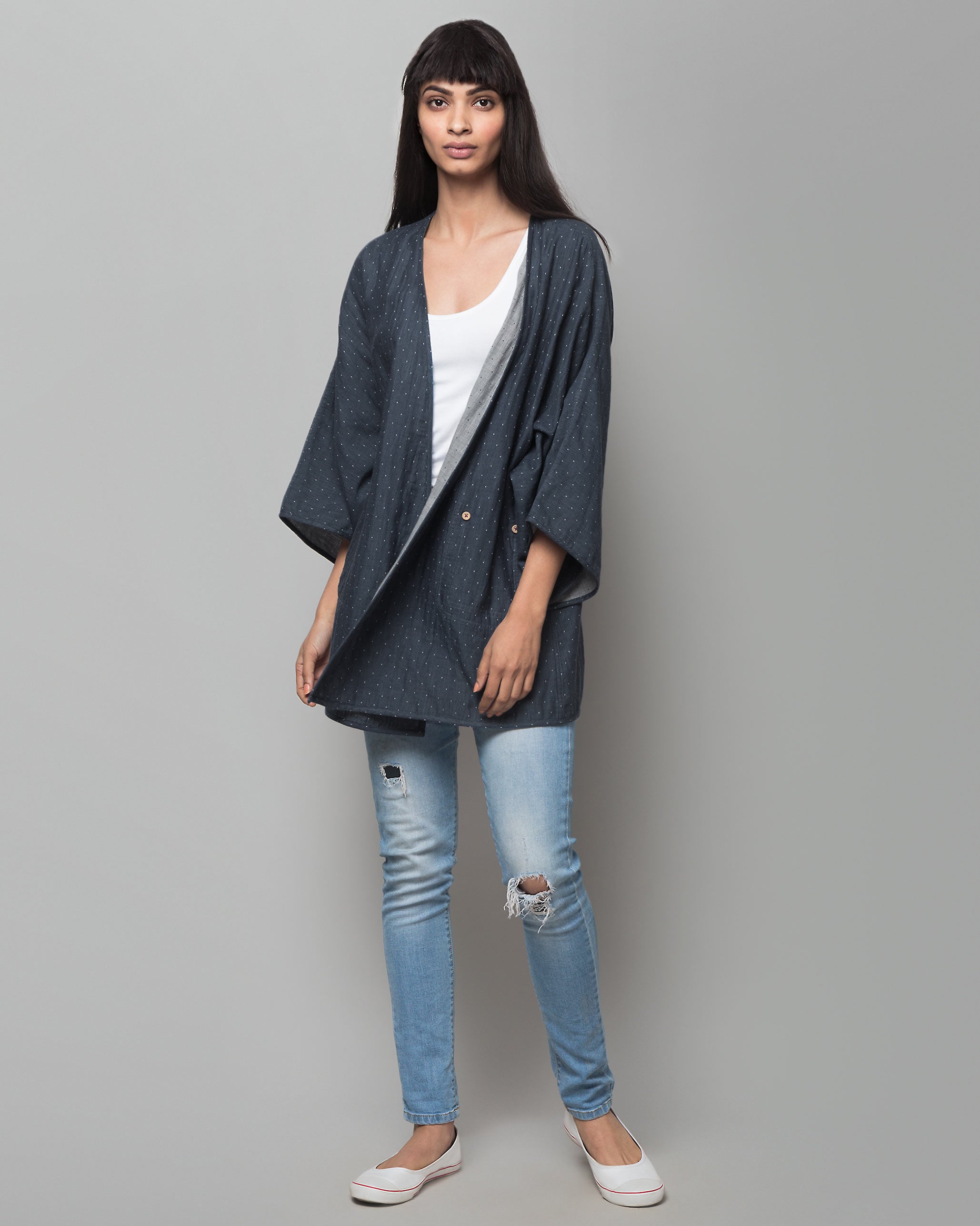 Ame Reversible Kimono