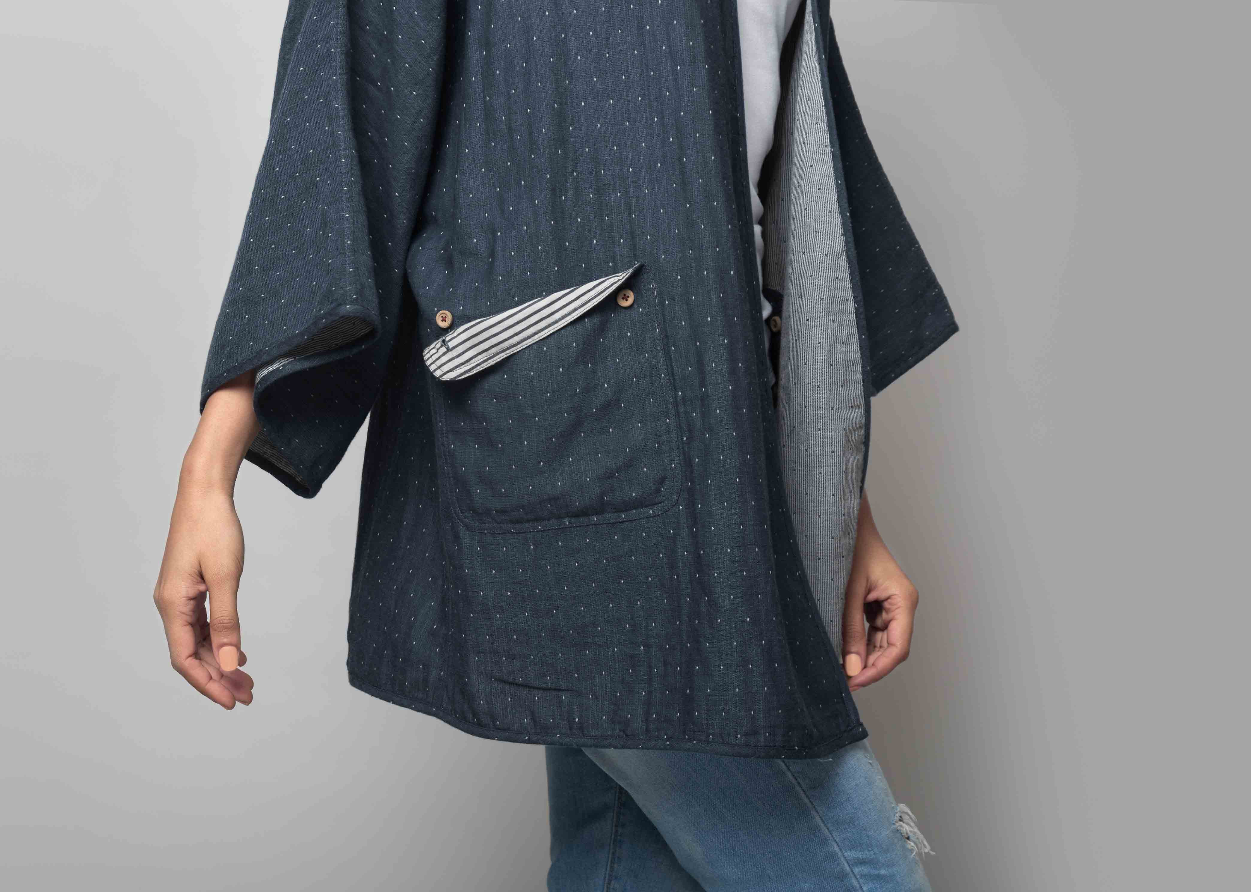 Ame Reversible Kimono