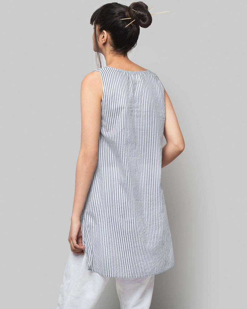 Naemi High-low Stripe Top