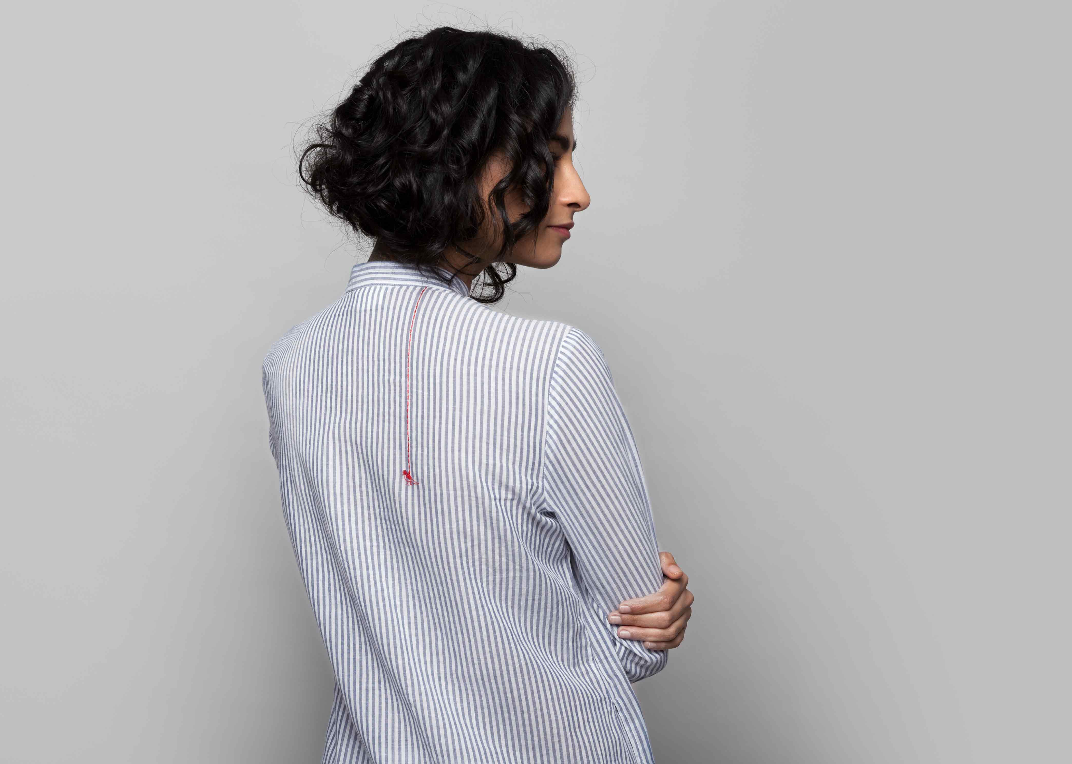Classic Long Stripe Kurta
