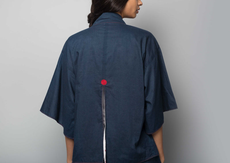 Hibiki Reversible Kimono Overlay