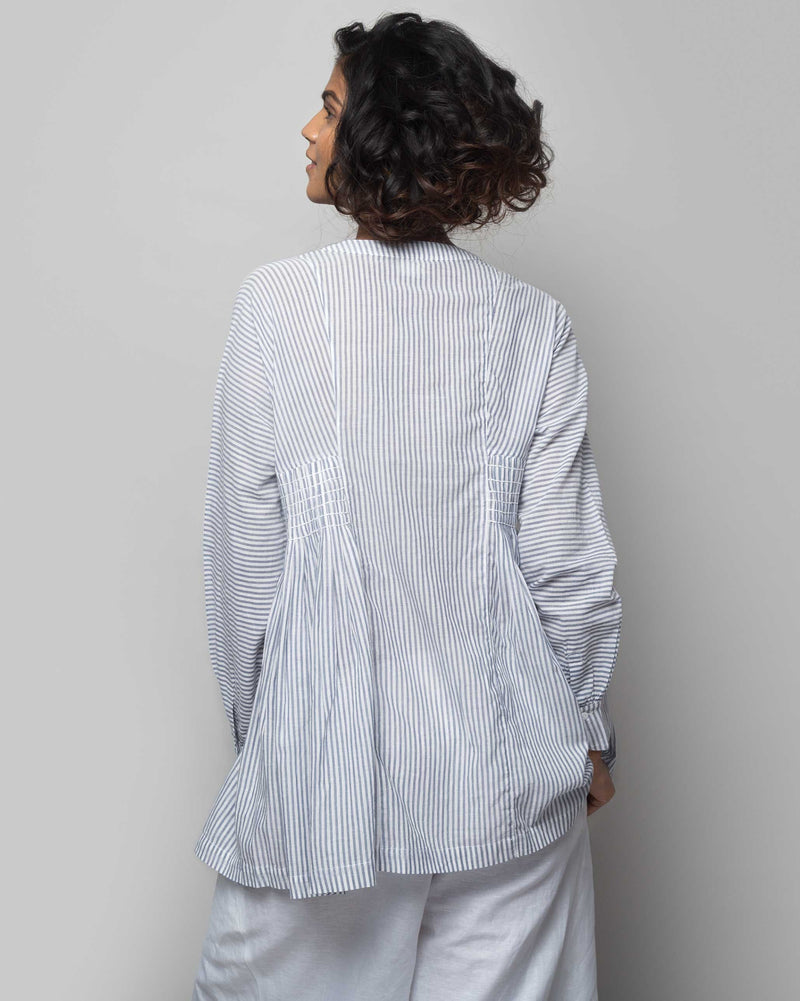 Peasant Stripe Blouse