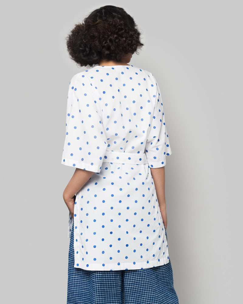 As Per Plan Wrap Top - Dots