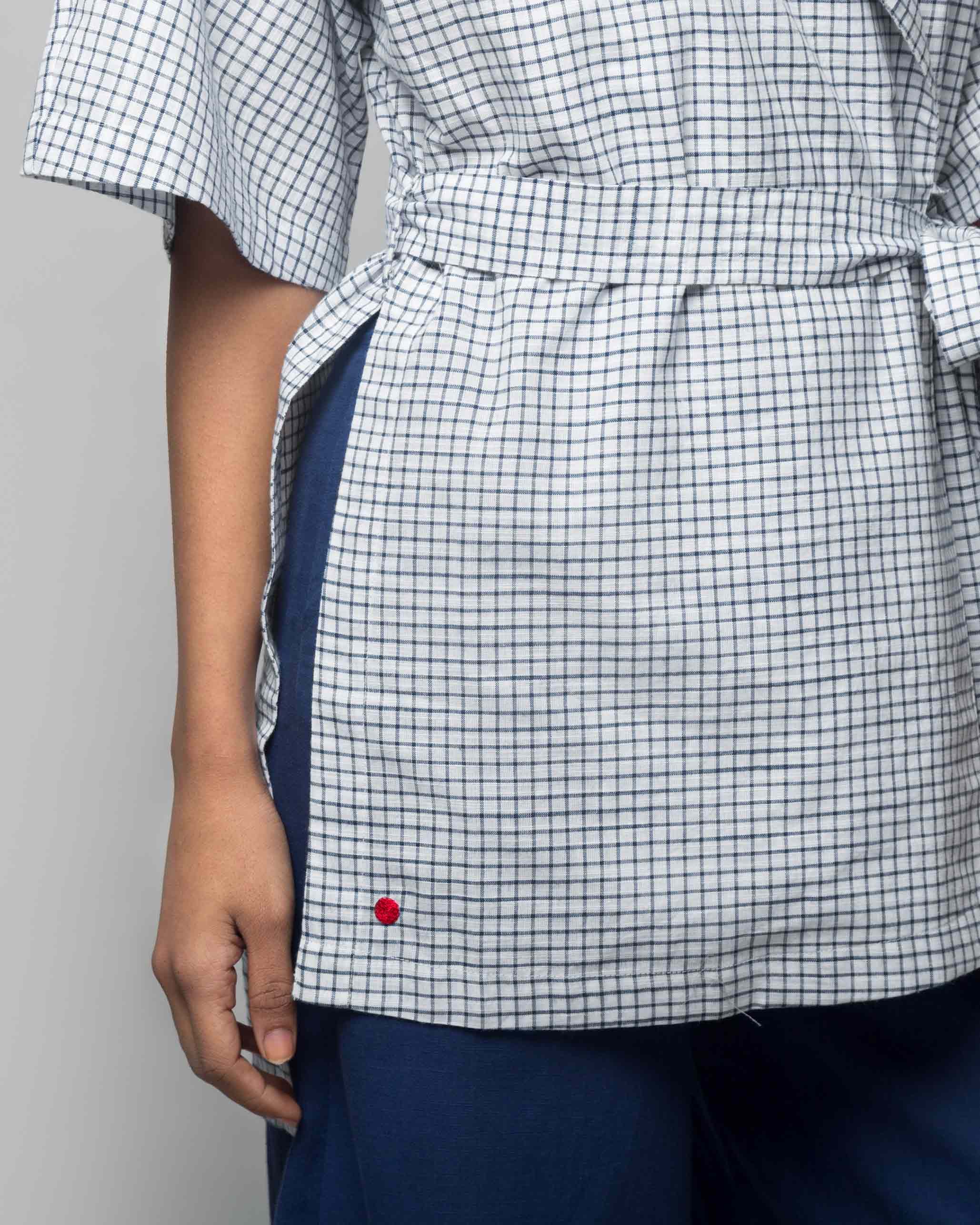 As Per Plan Wrap Top - Check