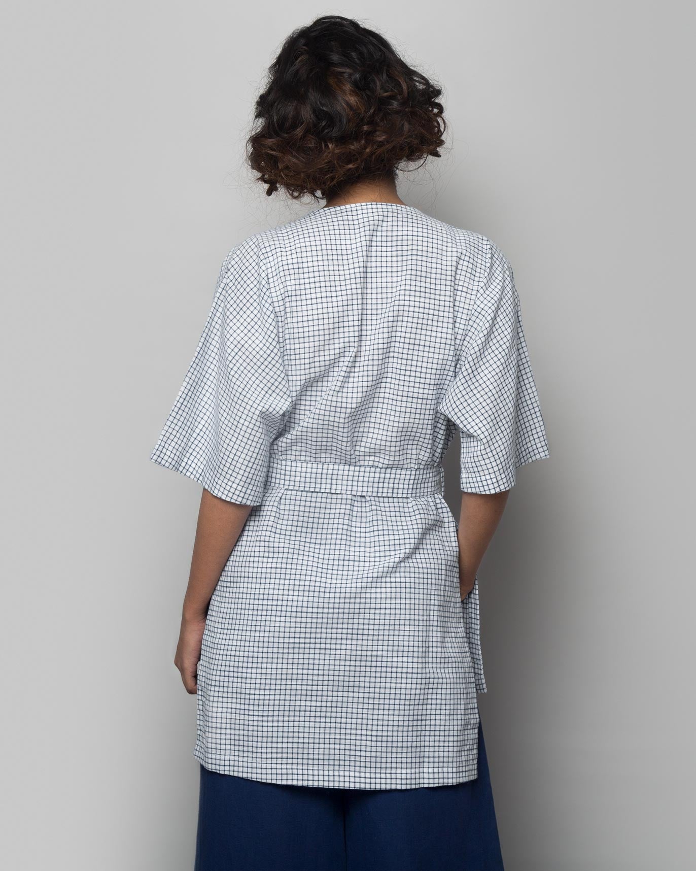 As Per Plan Wrap Top - Check