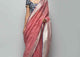 Aka Chanderi Sari