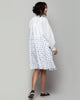 Miya Button-front Printed Dress & Slip Set