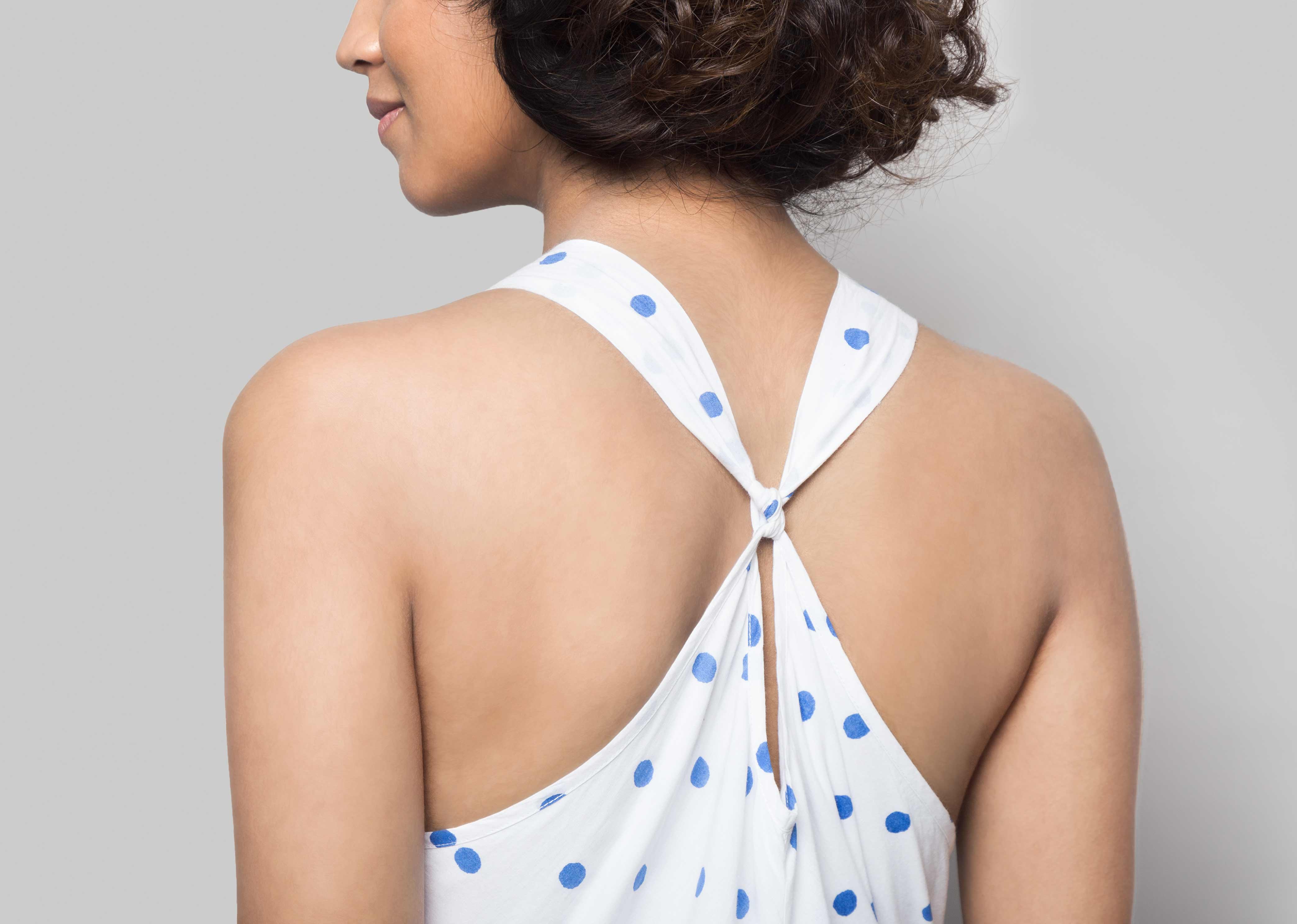 Akira Twist-back Dress