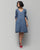Coco Check Dress - Blue Base