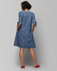 Coco Check Dress - Blue Base