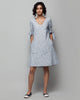 Coco Check Dress - White Base