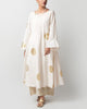Boat Neck Kurta - Ivory