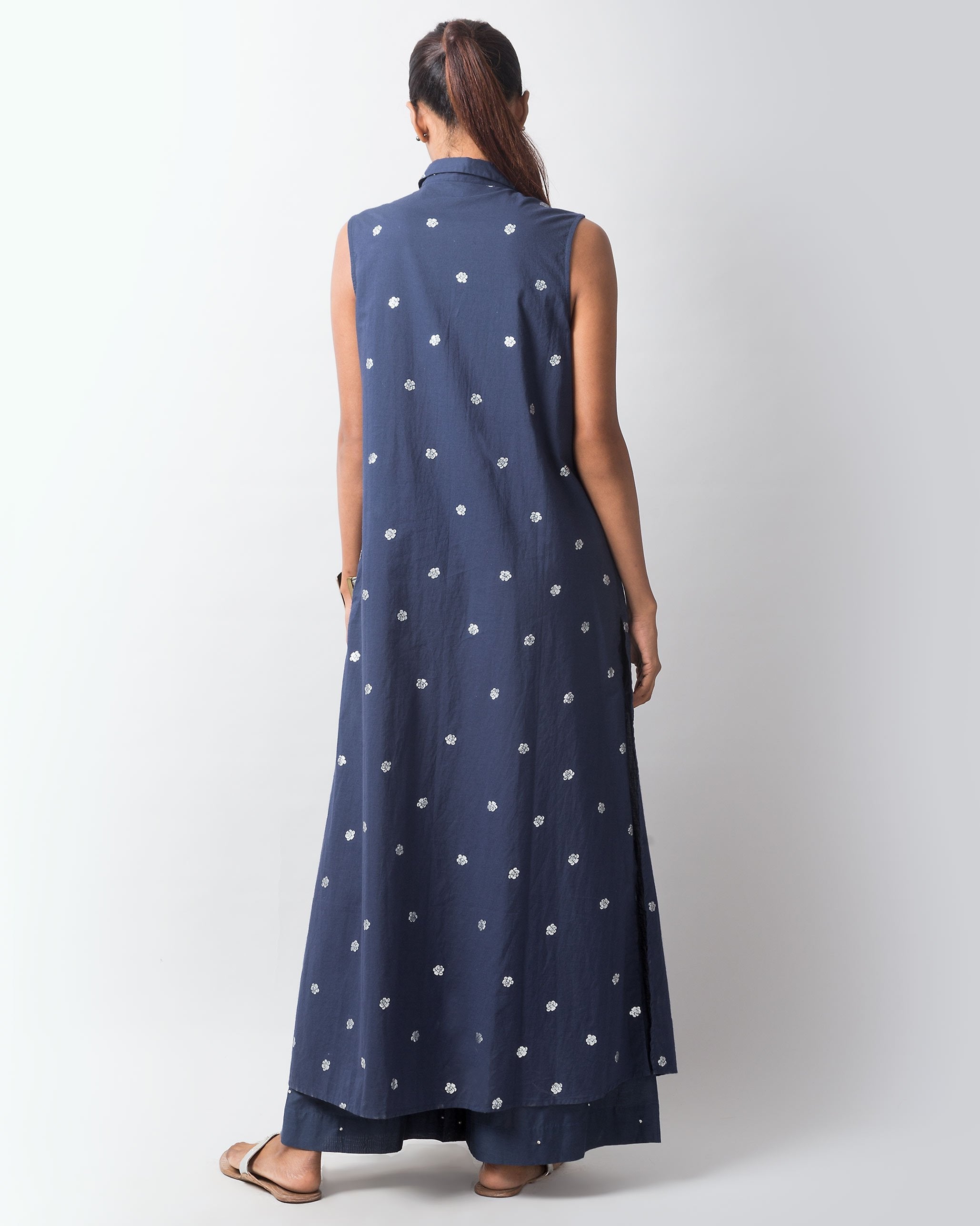 Parallel Kurta - Blue