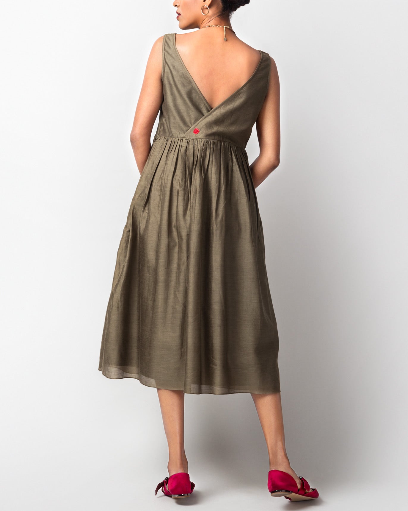 Ashwani Dress - Olive