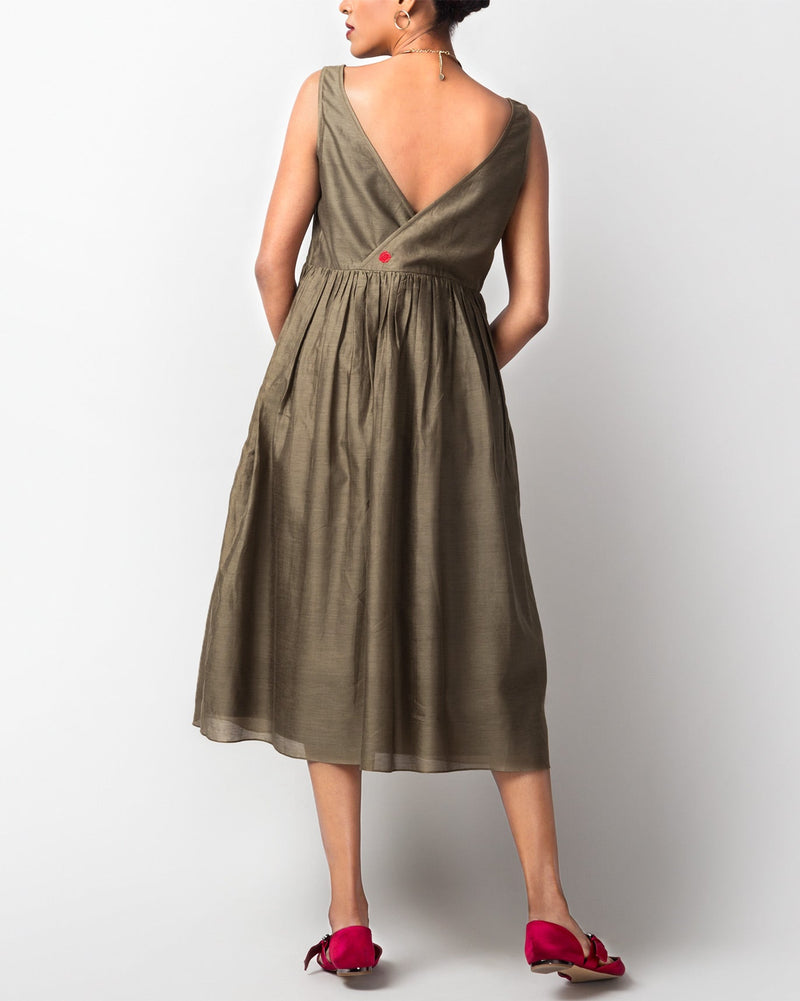 Ashwani Dress - Olive