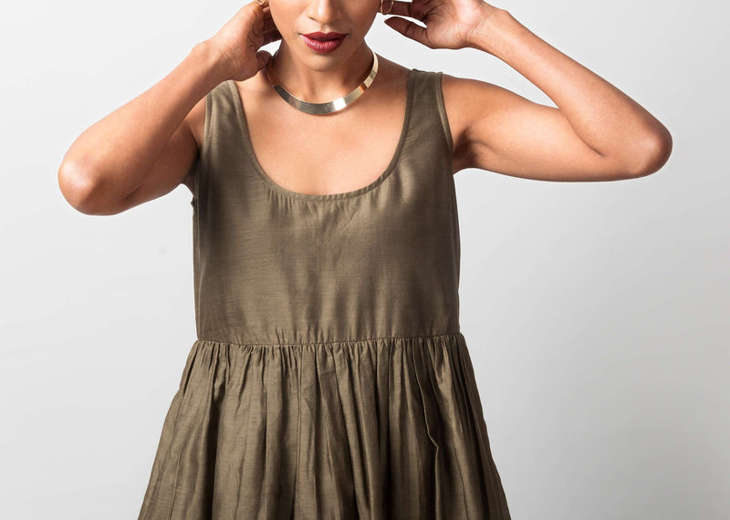 Ashwani Dress - Olive