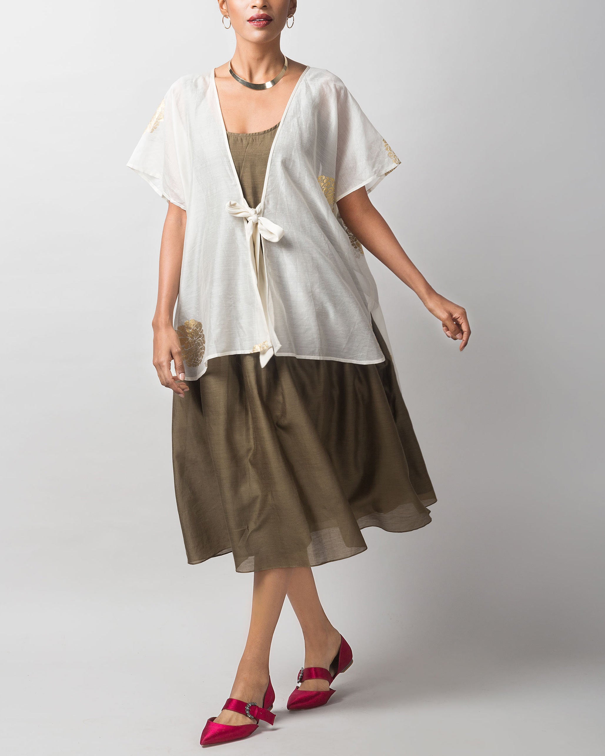 Ashwani Dress - Olive