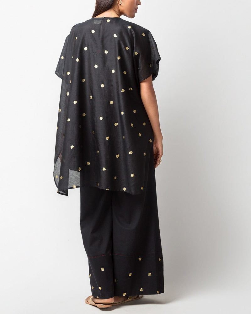 Front-Tie Overlay - Black