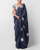 Autumn Bloom Sari - Blue