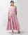 Akura Maxi Stripe Dress - Red & White