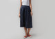 Front Pleat Pants - Blue