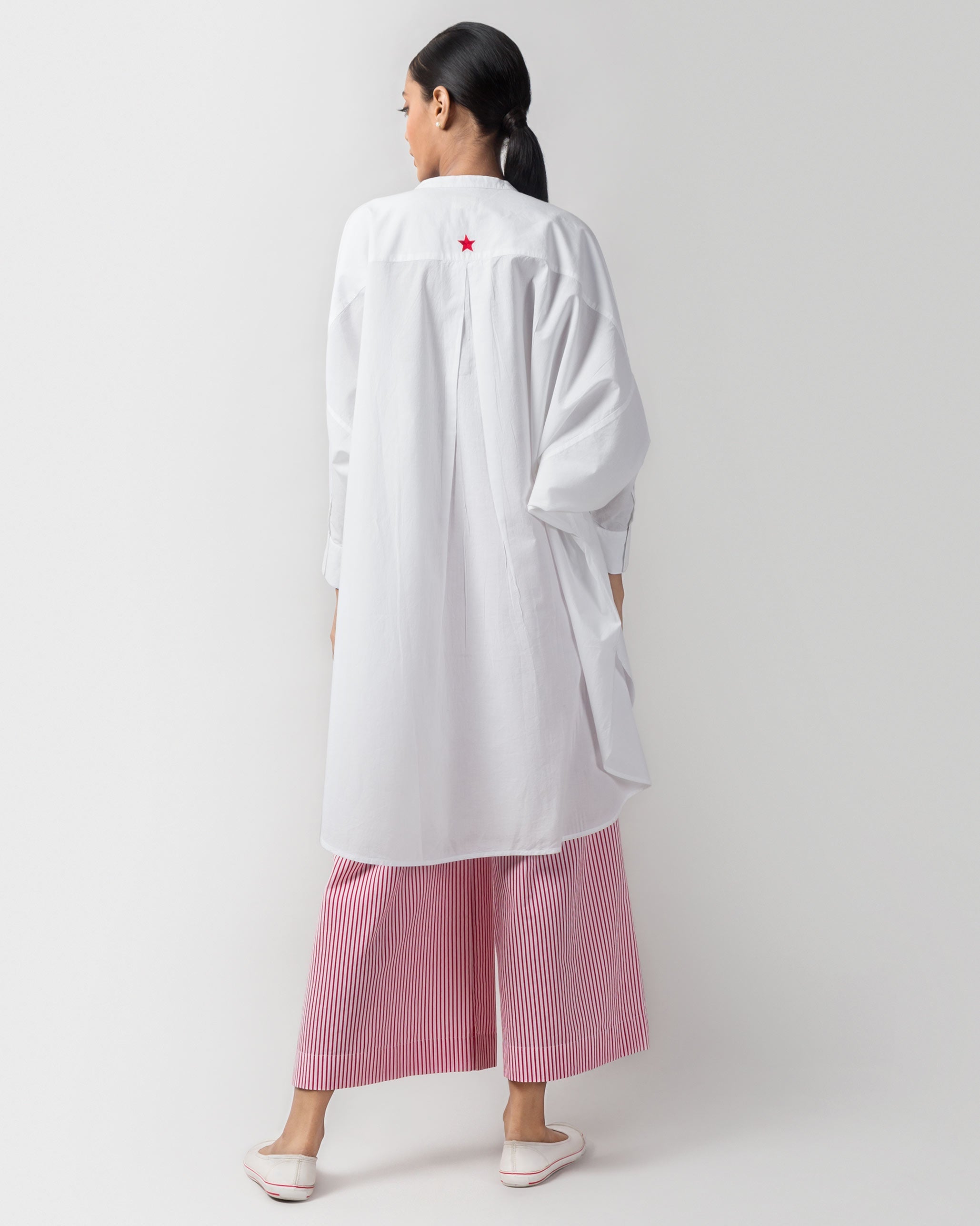 Lazy Sunday Tunic - White