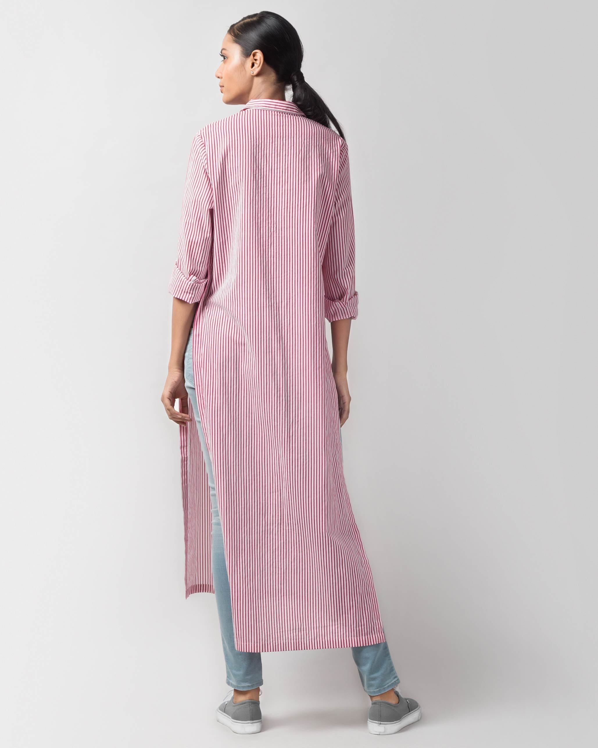 For Many Moons Stripe Kurta