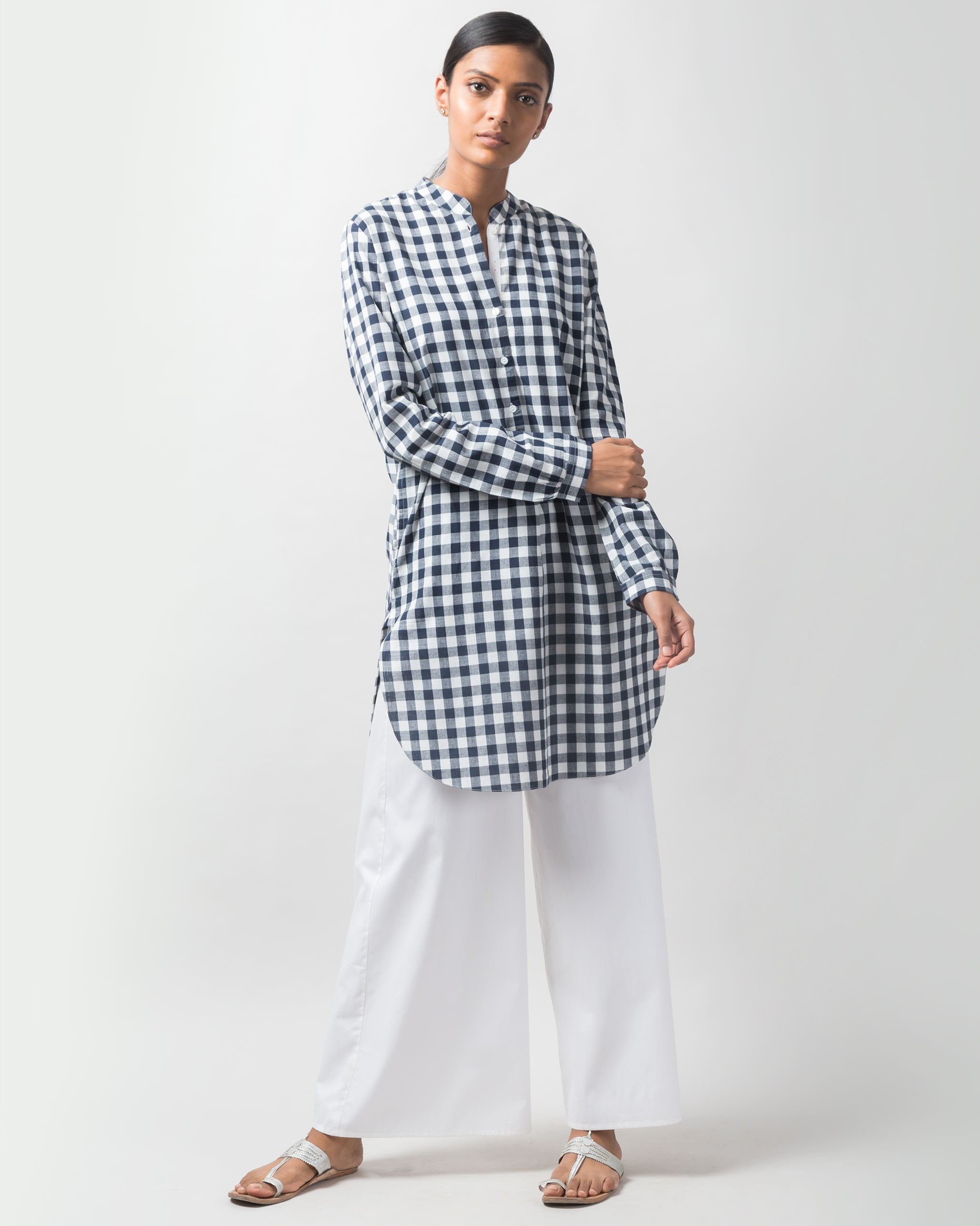Classic Check Kurta