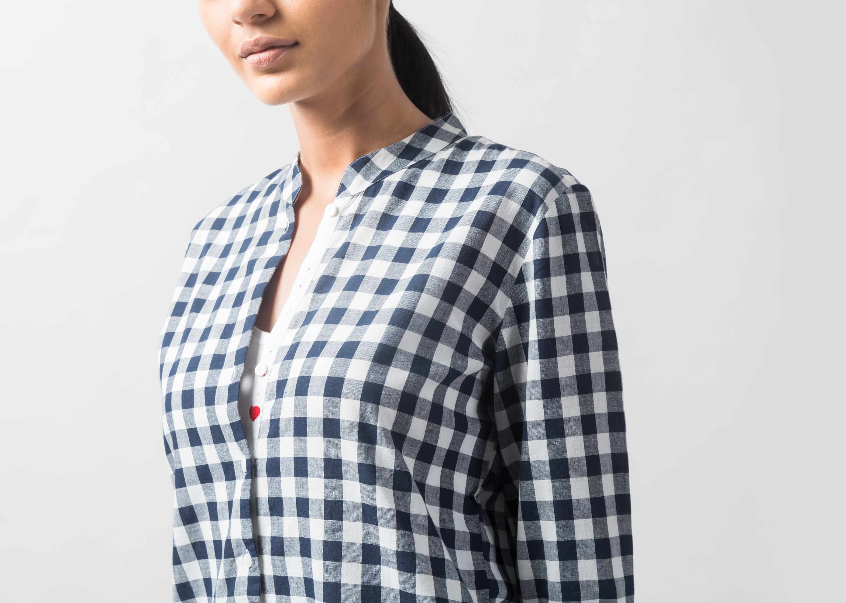 Classic Check Kurta
