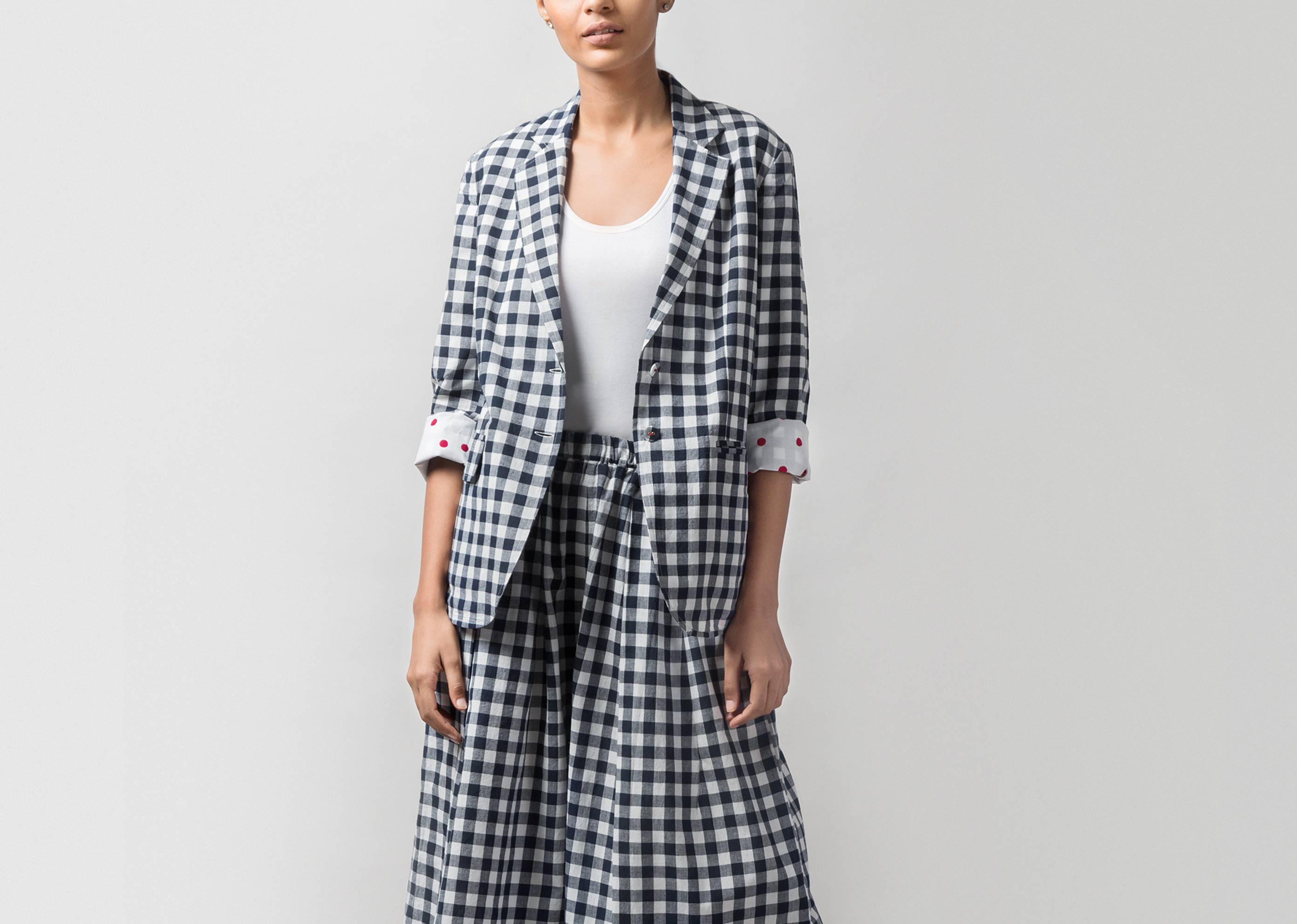 By the bay Check Jacket