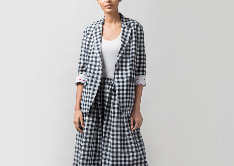 By the bay Check Jacket