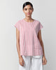 Girls Night Out Stripe Top - Red