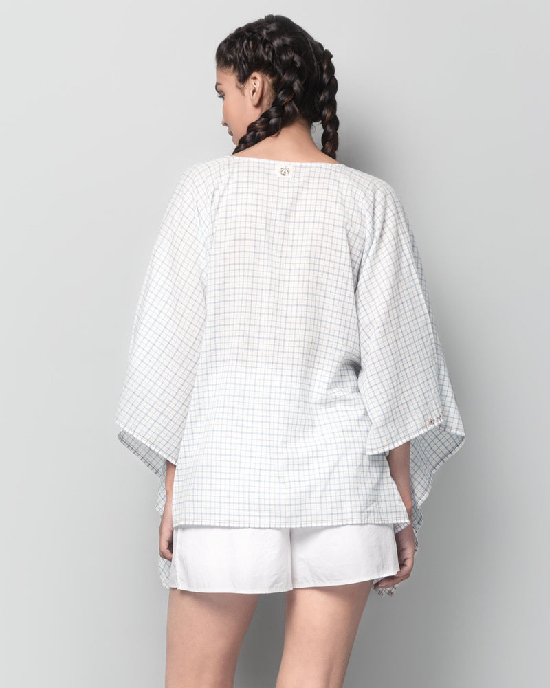 Kuma Check Kaftan