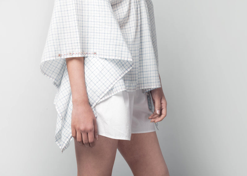 Kuma Check Kaftan