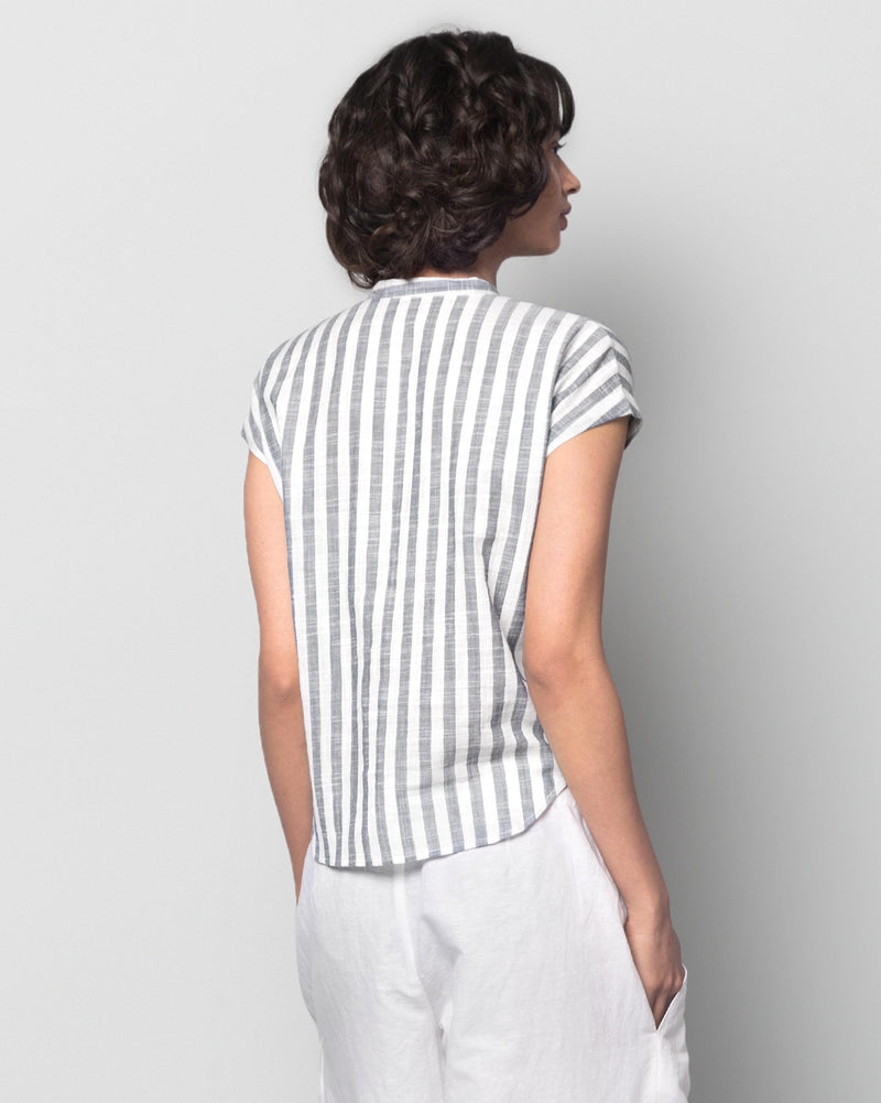 Kimono Stripe Top