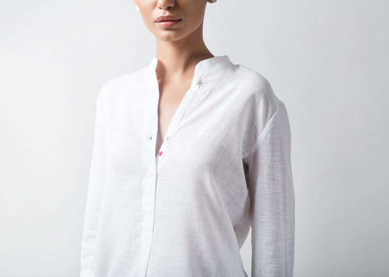 Classic Mid-length Plain Kurta