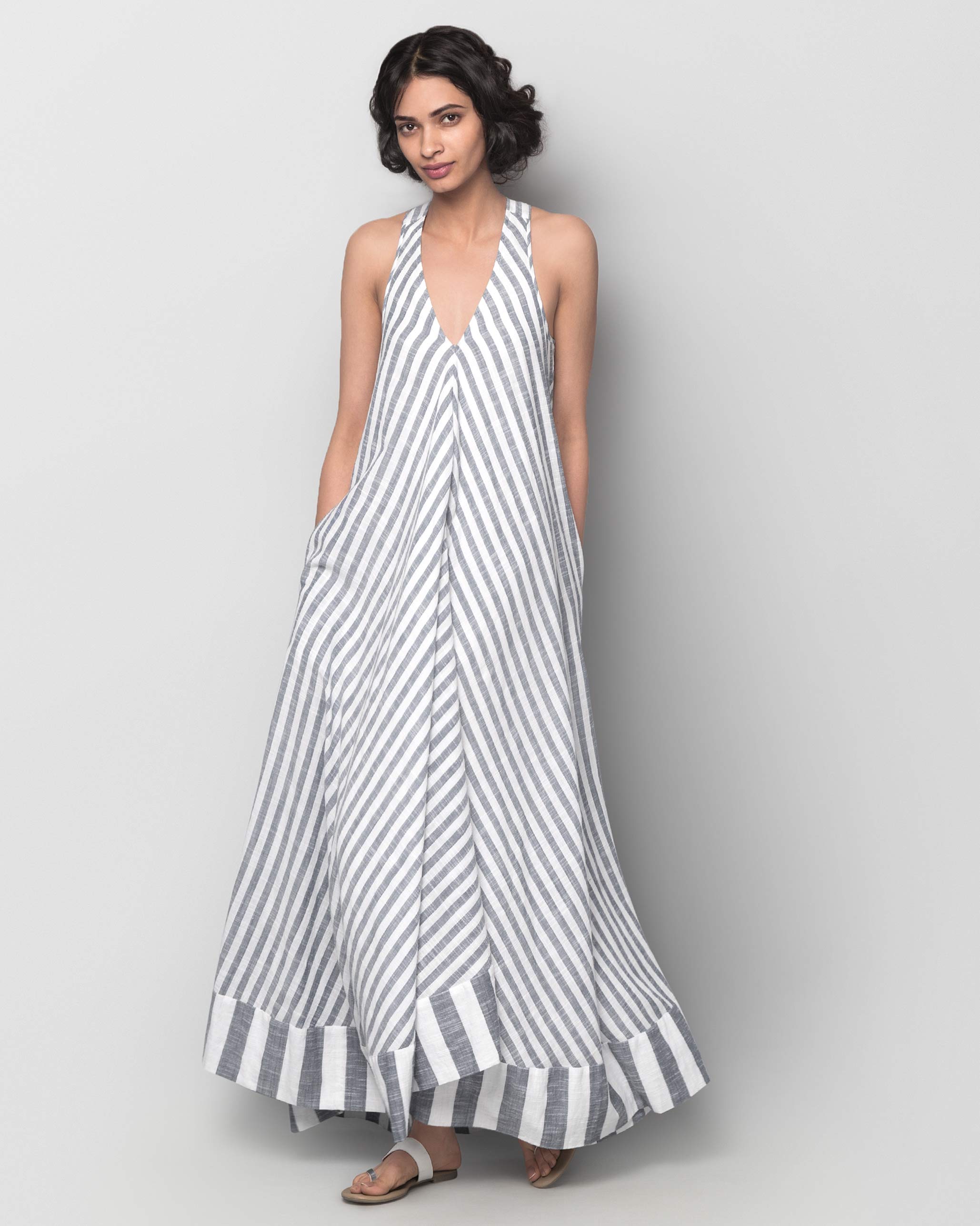 Akira Twist-back Stripe