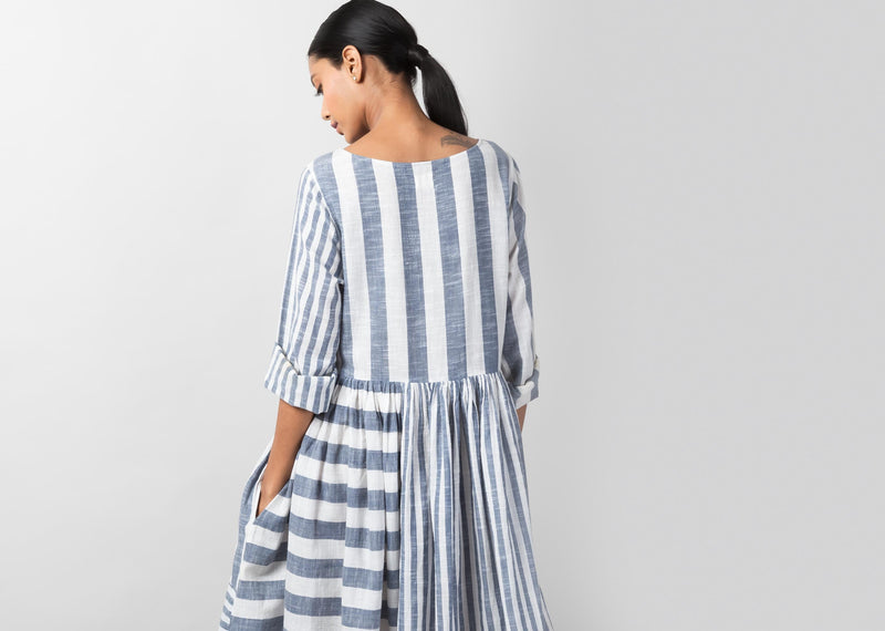 Rainy Season Stripe Dress