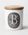 Alphabet B Candle