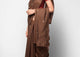 I Heart U Sari - Brown