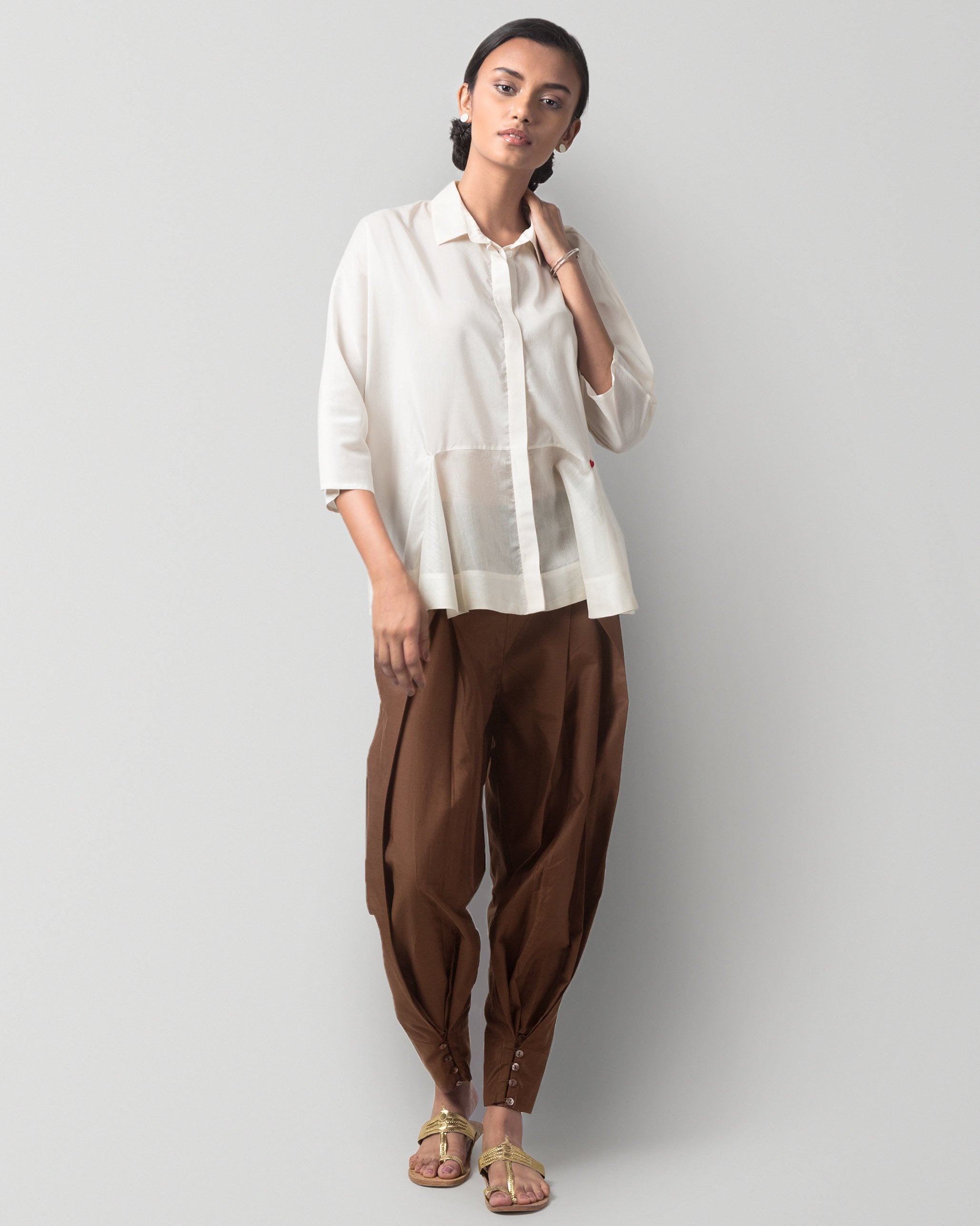 Jodhpurs Pants - Brown